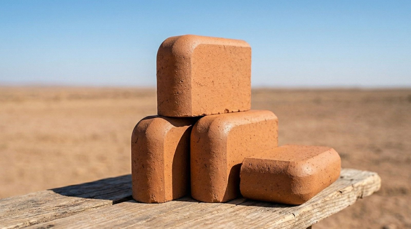 Bullnose bricks with a rounded edge