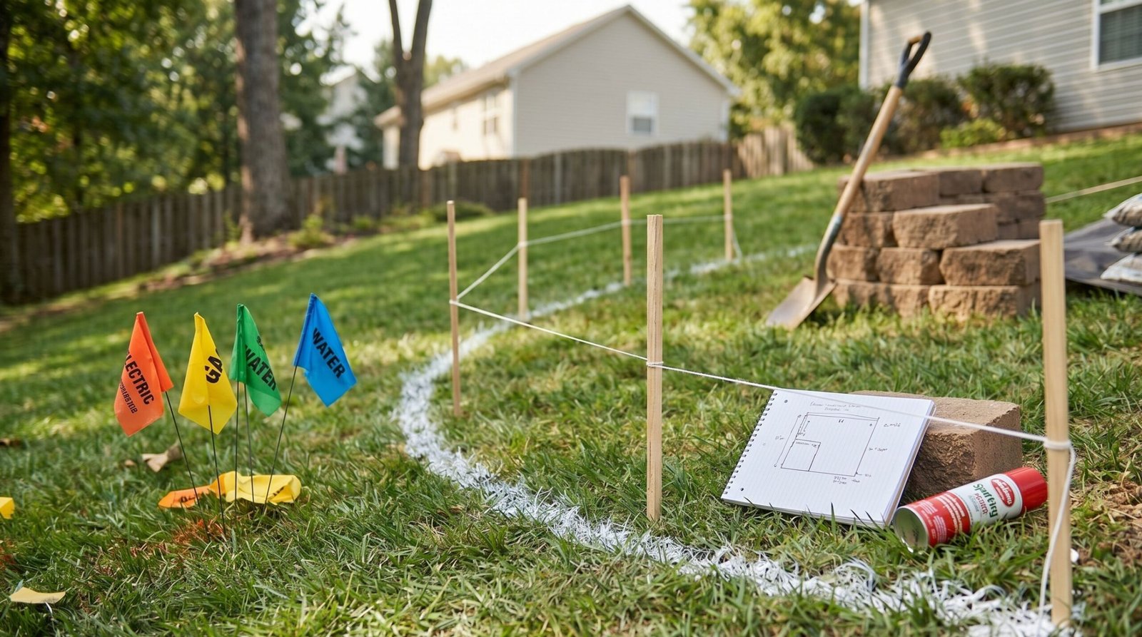 How to Build a Brick Retaining Wall