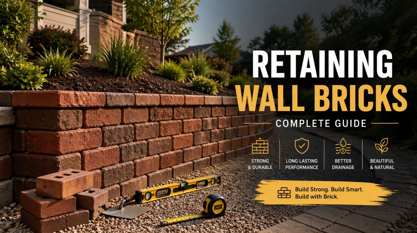 Retaining Wall Bricks Guide