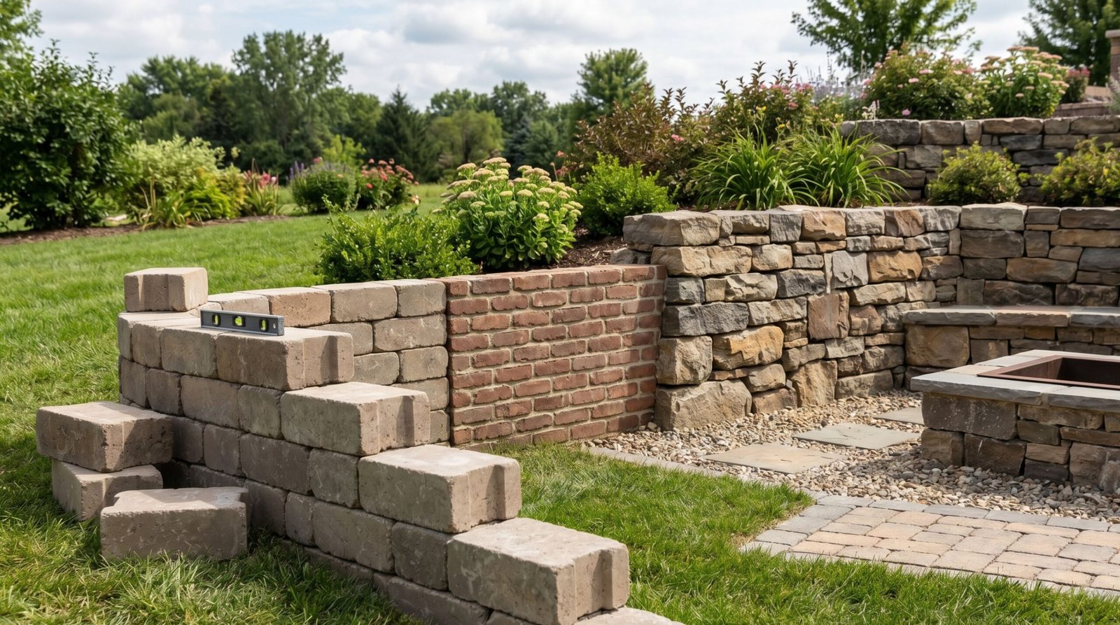 Types of Retaining Wall Bricks
