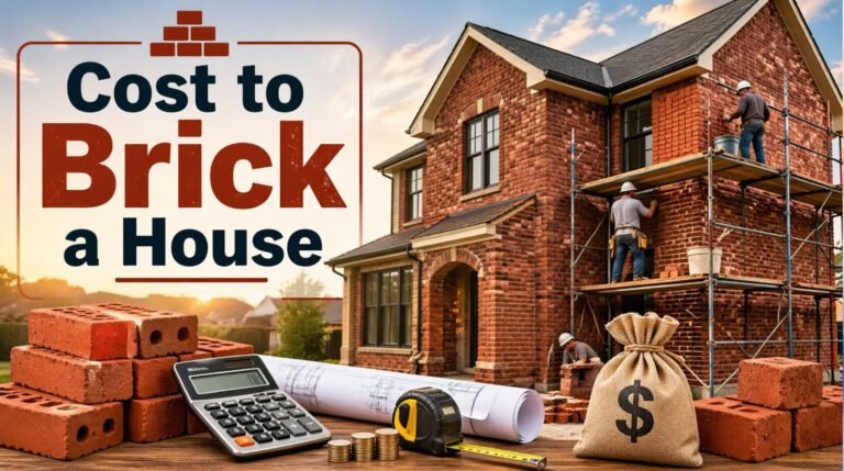 cost to brick a house
